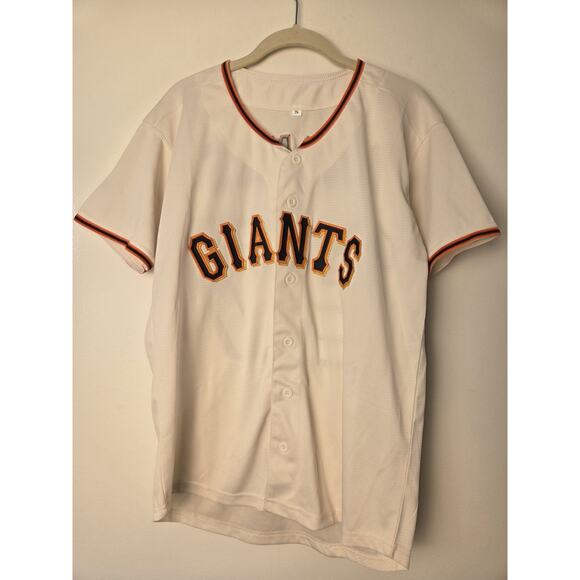 Willy Adames Giants Jersey No Brand Great Stiched Team Player Info Size S *note - Picture 5 of 10